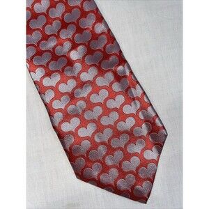 Desantis Collection Men’s Dress Tie Size 58” Pink Hearts Business Formal City